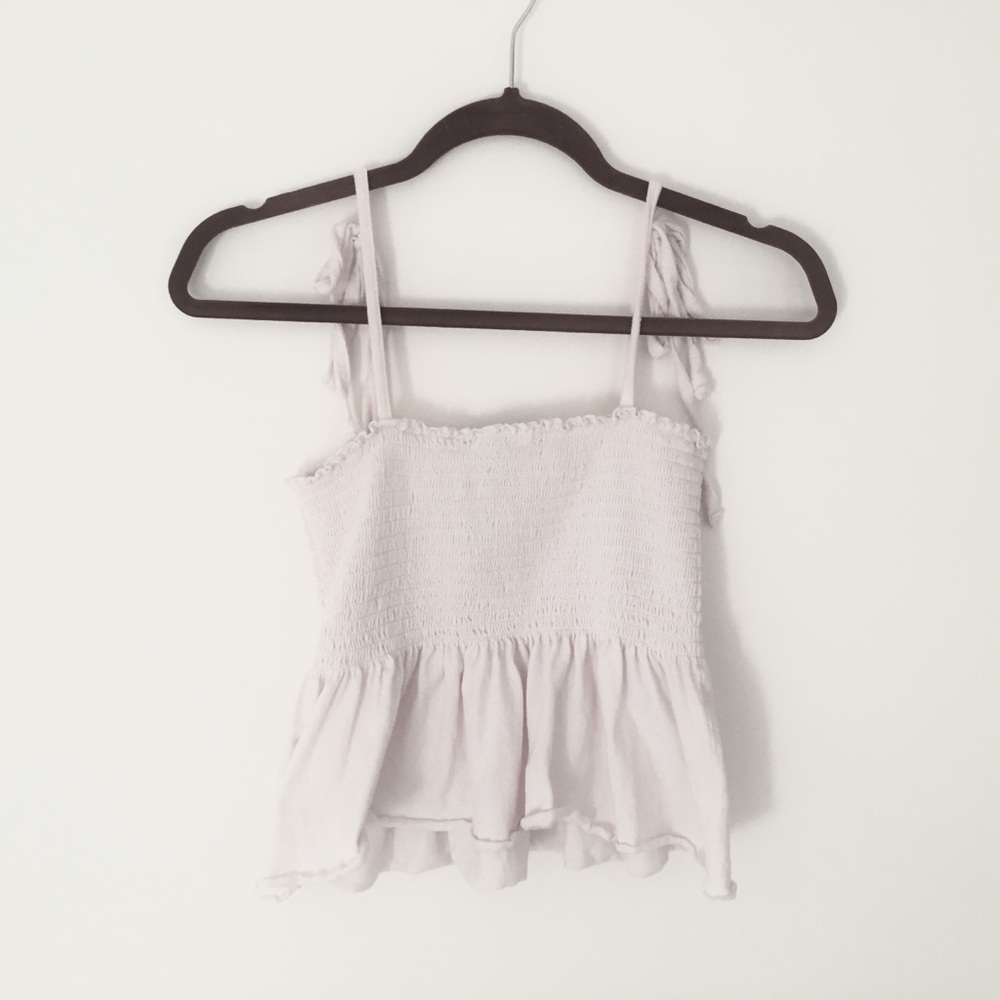 Adorable Forever 21 White Top - Picture 4 of 4